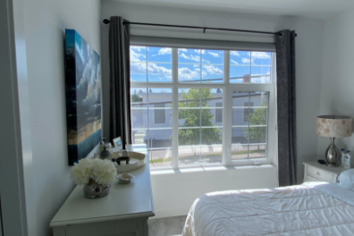 Residential Solar Window Film in Bedroom